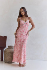 Harmonious Days Maxi Dress Pink
