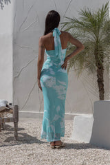 Seaside Whispers Maxi Dress Sage