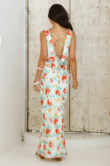 Coastal Maxi Dress Print