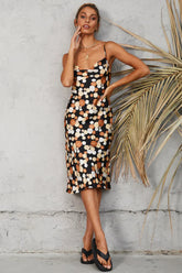 Table For Two Midi Dress