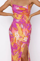 Tropical Sunrise Maxi Dress Multi