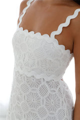 Blanca Maxi Dress White��