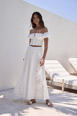 Sandy Shoreline Set White