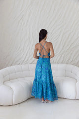 Ros�� Horizon Maxi Dress Blue
