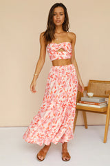 Secret Message Maxi Skirt