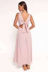 Lillie Maxi Dress - Pale Pink