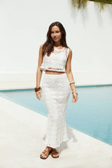 Island Dreaming Crotchet Set White