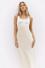 Moonlit Sway Midi Dress Yellow