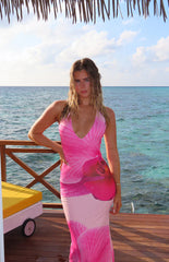 Eliana Pink Orchid Maxi Dress