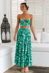 Heart Of The Jungle Maxi Skirt
