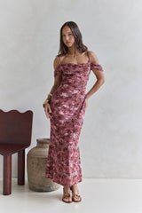 In The Night Maxi Dress Red