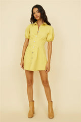 Love You Need Dress Yellow