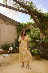 Golden Child Maxi Dress Yellow