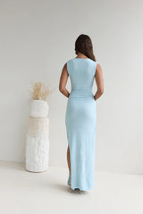 Island Soul Maxi Dress Blue