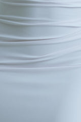 Dressing Up | Powder Blue One Shoulder Maxi Dress With Open Back Detail